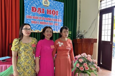 ĐẠI HỘI CÔNG ĐOÀN TIỂU HỌC KIM ĐỒNG NHIỆM KỲ 2023-2028