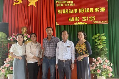 Hội nghị ban đại diện cha mẹ học sinh năm học 2023-2024